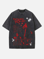 My Chemical Romance Print Round Neck T-shirt