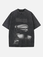 The Weeknd Print Round Neck T-shirt