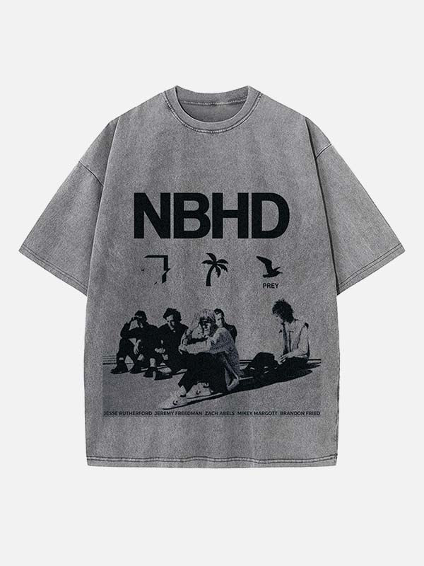 The Neighbourhood Print Round Neck T-shirt