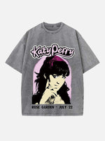 Katy Perry Print Round Neck T-shirt