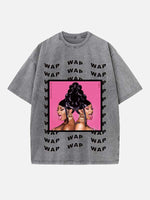 Cardi B Print Round Neck T-shirt