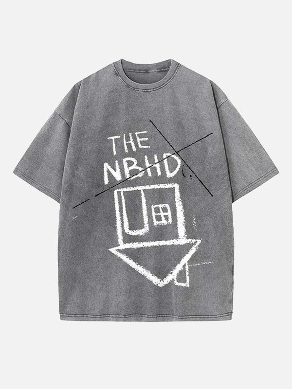 The Neighbourhood Print Round Neck T-shirt