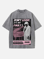 Tyler, The Creator Print Round Neck T-shirt