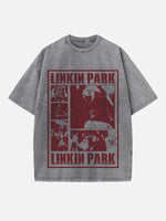 Linkin Park Print Round Neck T-shirt
