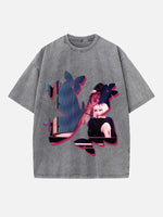 Nicki Minaj Print Round Neck T-shirt