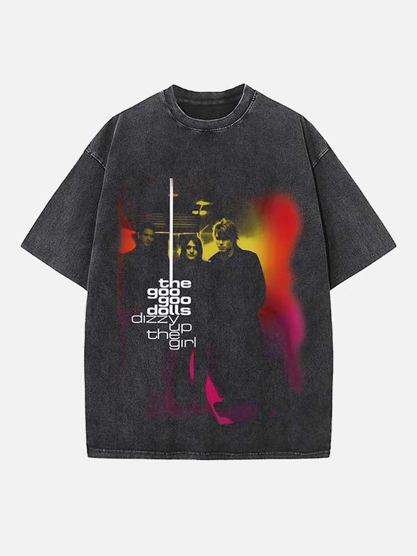 The Goo Goo Dolls Print Round Neck T-shirt