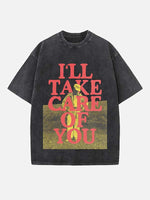 Tyler, The Creator Print Round Neck T-shirt