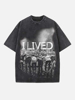 OneRepublic Print Round Neck T-shirt