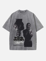Frank Ocean Print Round Neck T-shirt