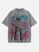 The Killers Print Round Neck T-shirt