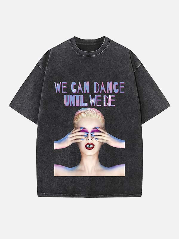 Katy Perry Print Round Neck T-shirt