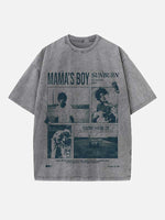 Dominic Fike Print Round Neck T-shirt