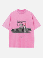 Kendrick Lamar Print Round Neck T-shirt