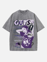 Olivia Rodrigo Print Round Neck T-shirt