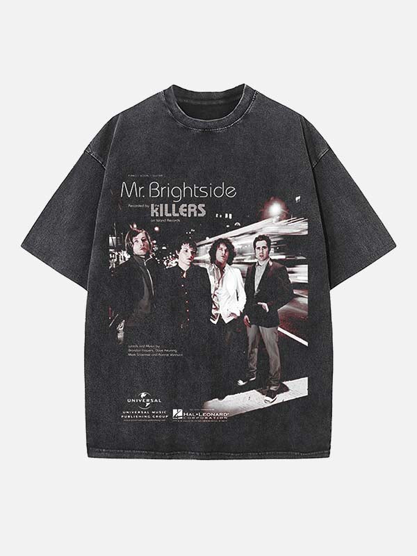 The Killers Print Round Neck T-shirt