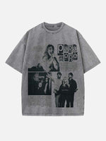 Paramore Print Round Neck T-shirt