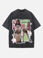 KATSEYE Print Round Neck T-shirt