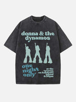 ABBA Print Round Neck T-shirt