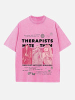 Sabrina Carpenter Print Round Neck T-shirt