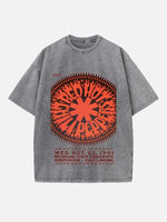 Red Hot Chili Peppers Print Round Neck T-shirt