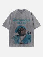 The Notorious B.I.G. Print Round Neck T-shirt