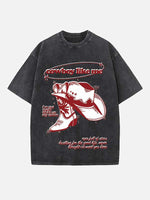 Taylor Swift Print Round Neck T-shirt