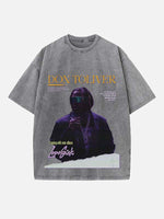Don Toliver Print Round Neck T-shirt