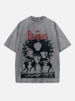 The Beatles Print Round Neck T-shirt