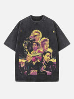 BTS Print Round Neck T-shirt