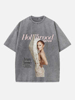 Ariana Grande Print Round Neck T-shirt