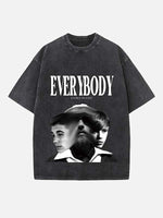 Justin Bieber Print Round Neck T-shirt