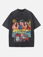 KATSEYE Print Round Neck T-shirt