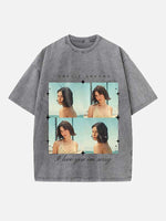 Gracie Abrams Print Round Neck T-shirt