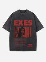 Tate McRae Print Round Neck T-shirt