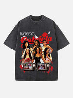 KATSEYE Print Round Neck T-shirt