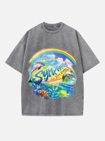 Zara Larsson Print Round Neck T-shirt