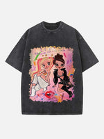 Karol G Print Round Neck T-shirt