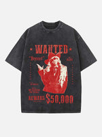 Beyoncé Print Round Neck T-shirt