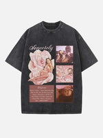 Kali Uchis Print Round Neck T-shirt