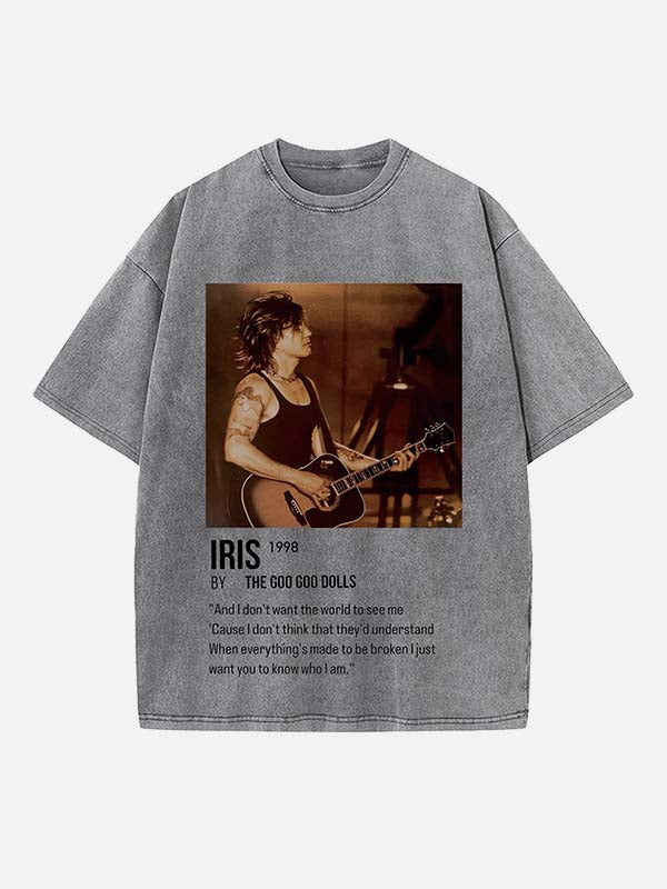 The Goo Goo Dolls Print Round Neck T-shirt