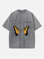 Paramore Print Round Neck T-shirt