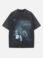 Gracie Abrams Print Round Neck T-shirt