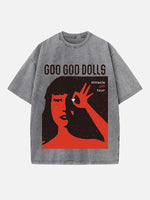 The Goo Goo Dolls Print Round Neck T-shirt