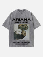 Ariana Grande Print Round Neck T-shirt