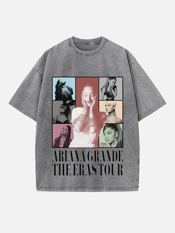 Ariana Grande Print Round Neck T-shirt