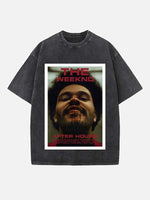 The Weeknd Print Round Neck T-shirt
