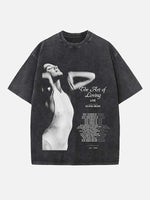 Olivia Dean Print Round Neck T-shirt