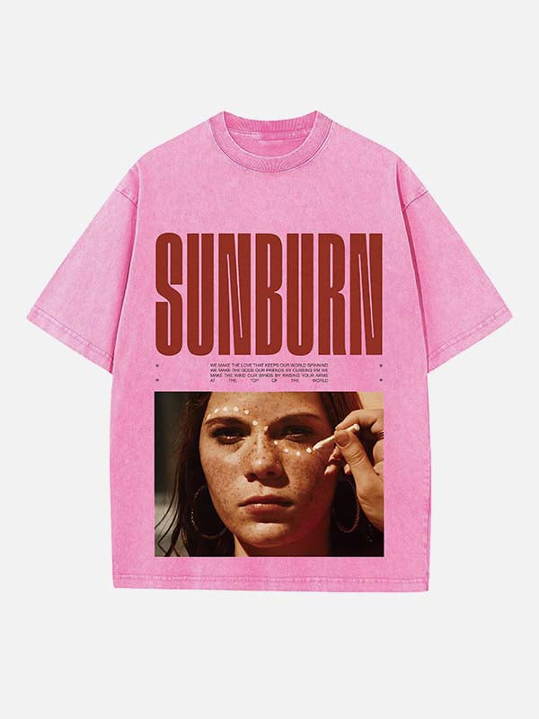 Dominic Fike Print Round Neck T-shirt