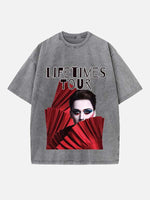 Katy Perry Print Round Neck T-shirt