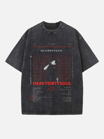 Twenty One Pilots Print Round Neck T-shirt